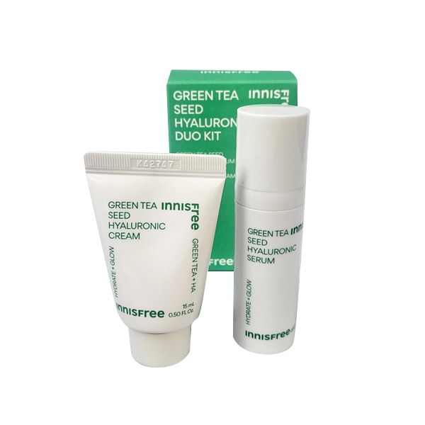 innisfree green tea seed hyaluronic duo kit - Beauty