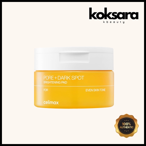 celimax pore dark spot brightening pad 40 sheets em Oferta na Shopee