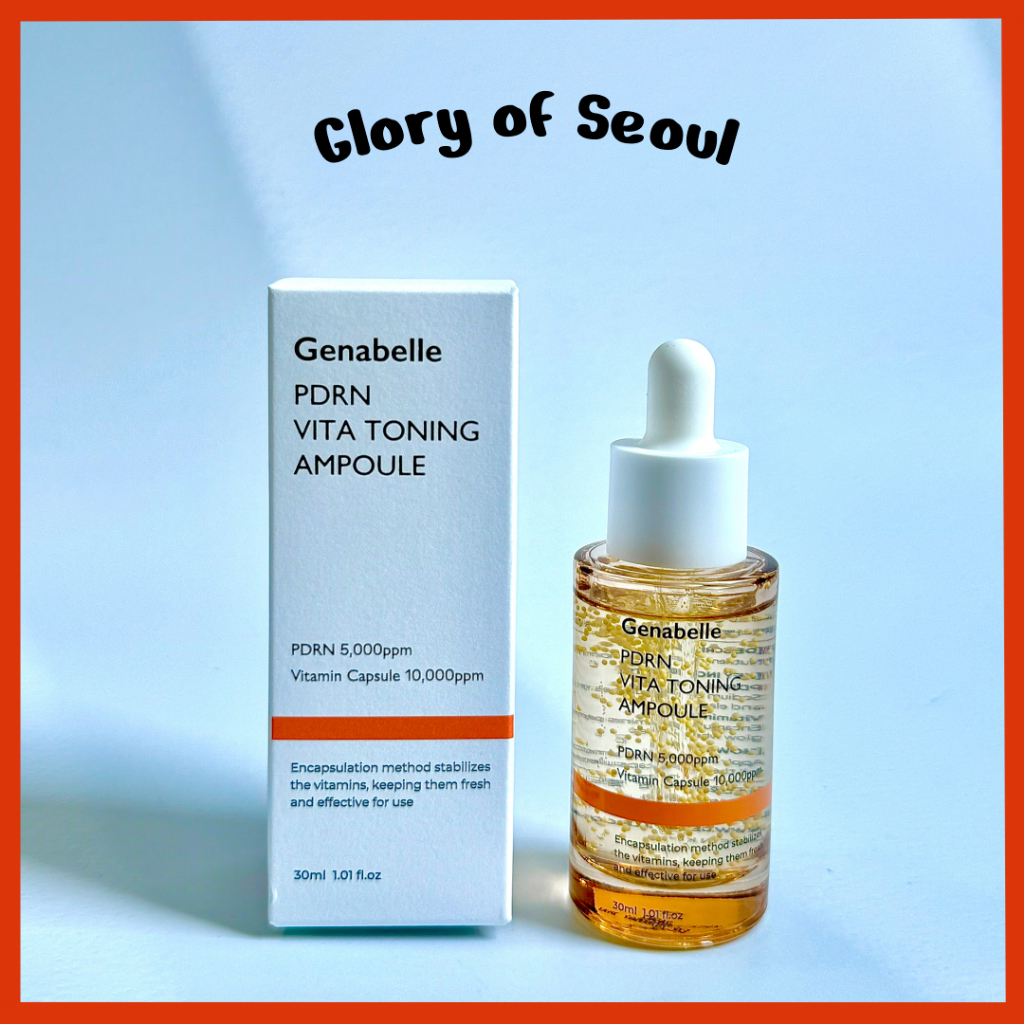 Ampoule de tonificação de Genabelle Pdrn Vita, 70ml, 30ml em Oferta na Shopee