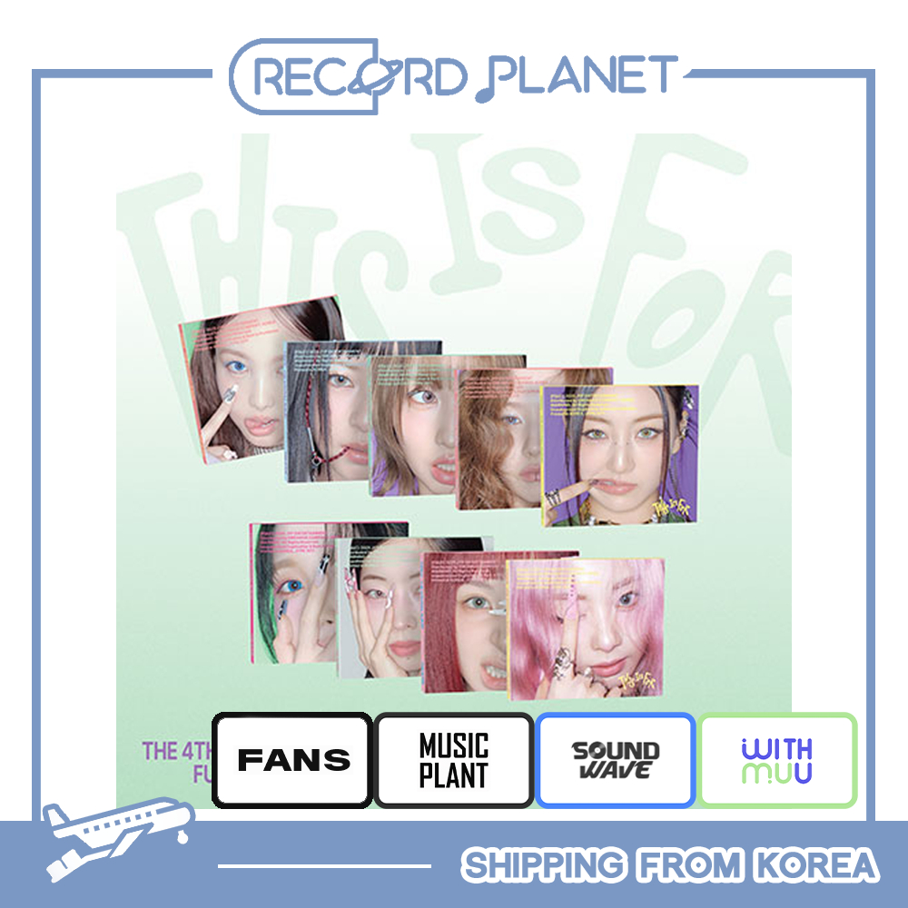 [POB] TWICE - 4th Full Album [THIS IS FOR] (DIGIPACK ver.) em Oferta na Shopee