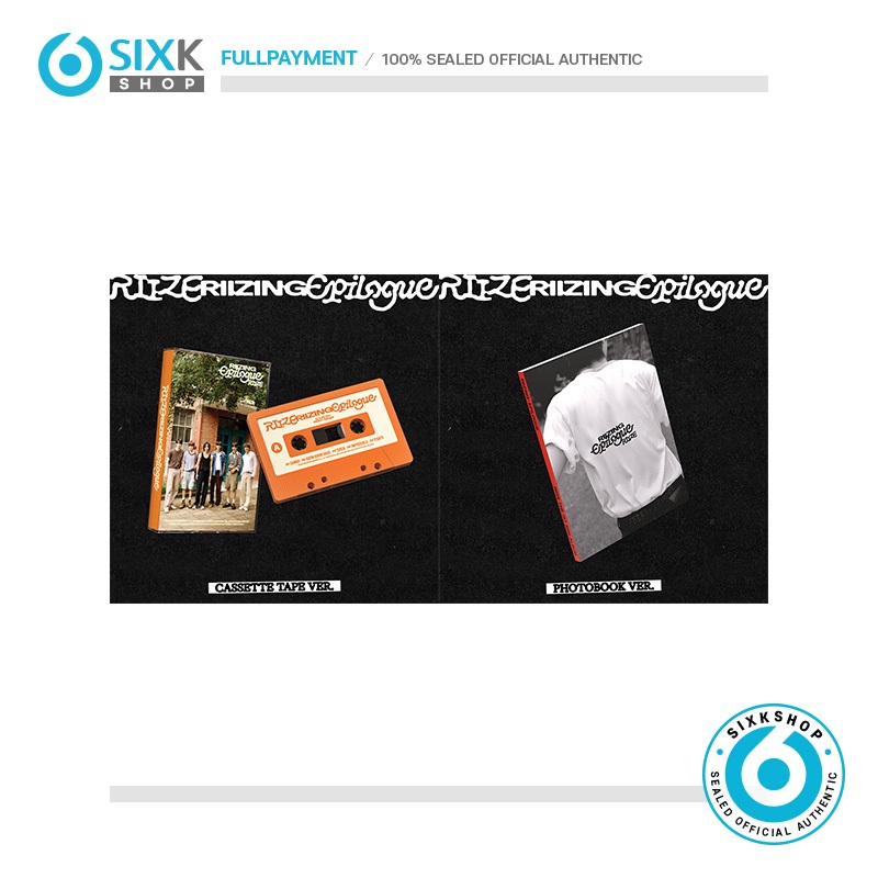 (CASSETTE TAPE/PHOTOBOOK ver) RIIZE 1st Mini Album [RIIZING : Epilogue]