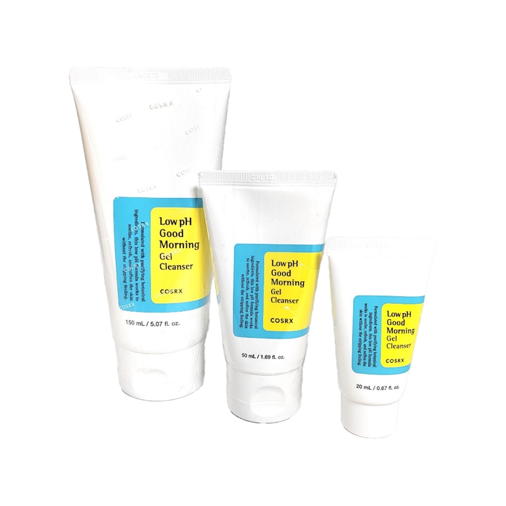 Gel de Limpeza Cosrx Low pH Good Morning – 20ml, 50ml e 150ml