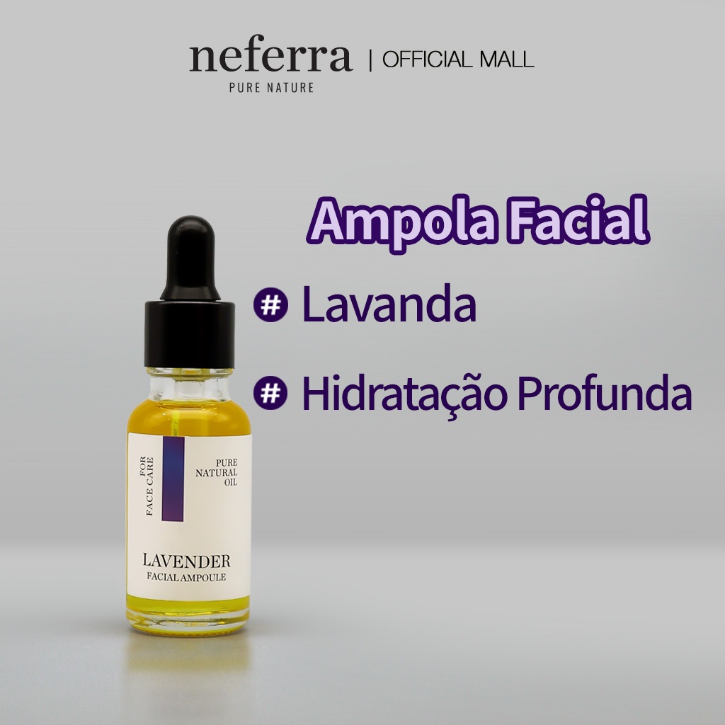 Ampola Facial Hidratante + Calmante Odorata/Neferra 20ml