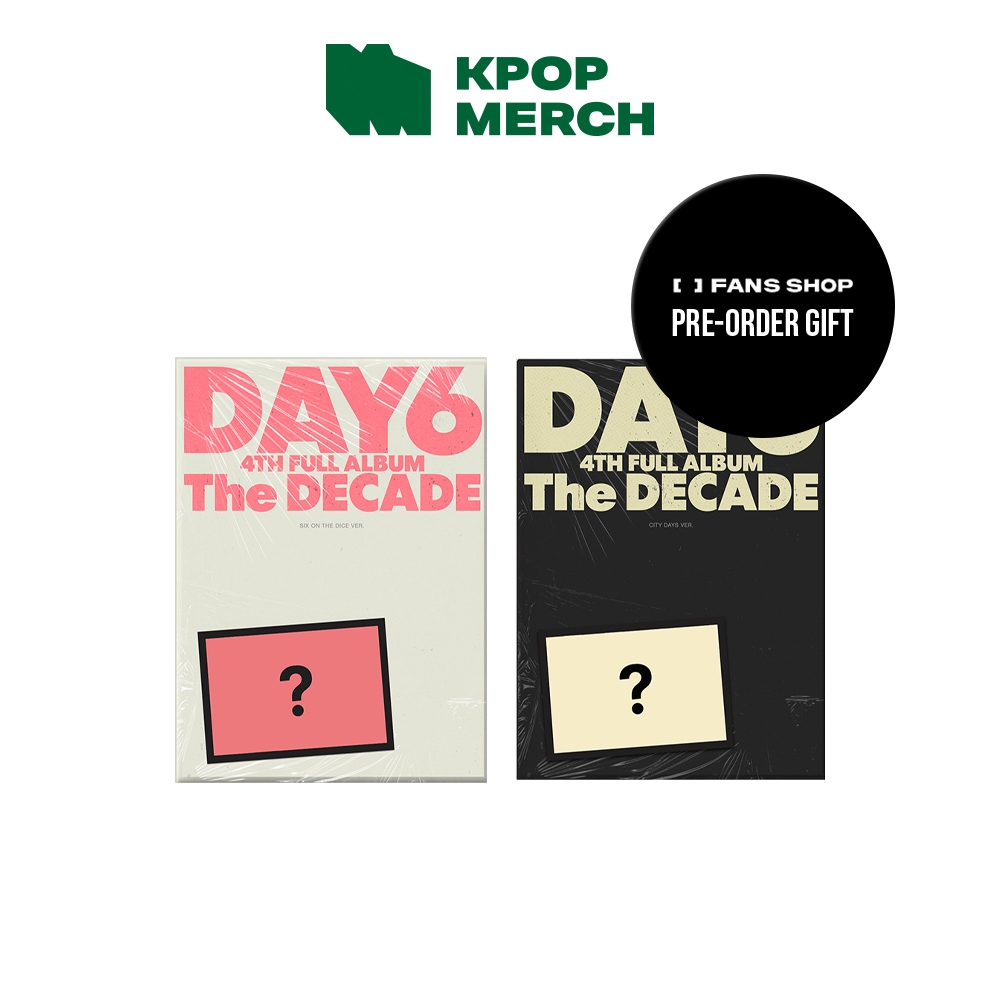 (FANS Shop POB) DAY6 - 4th full album [ The DECADE ]_Photobook ver em Oferta na Shopee