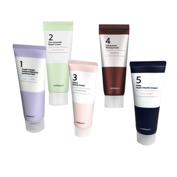 numbuzin No.1,2,3,4,5 Cream 60ml/100ml - Beauty