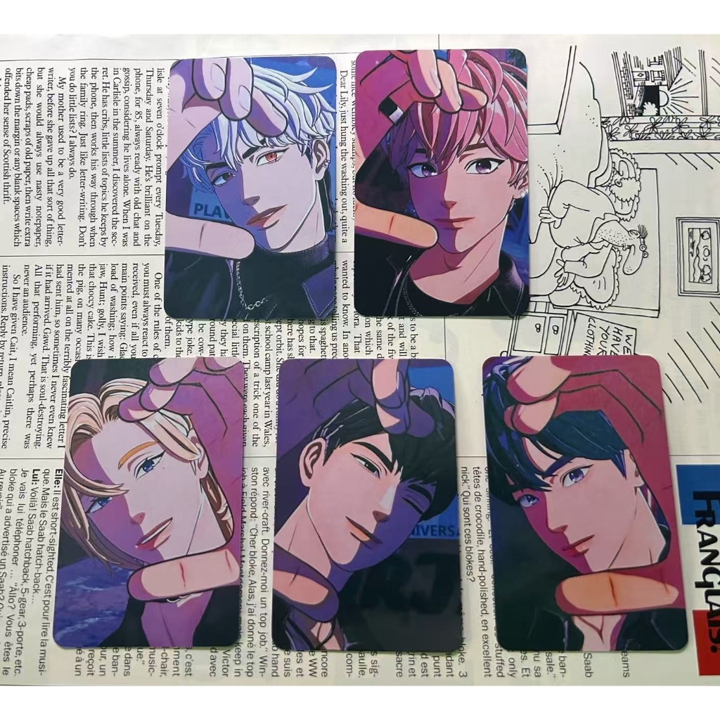 Oficiais Llave Caligo Pt . 1 K-pop (5 Unidades) | Mini De Álbum Estilo Polaroid Limitad  Photocard