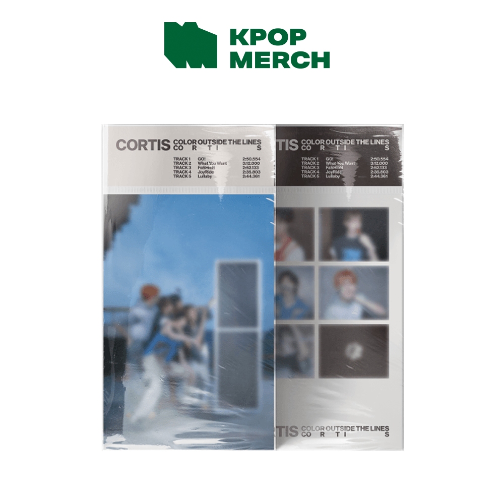 CORTIS The 1st EP album [ Color Outsude The Lines ]_Weverse albums ver em Oferta na Shopee