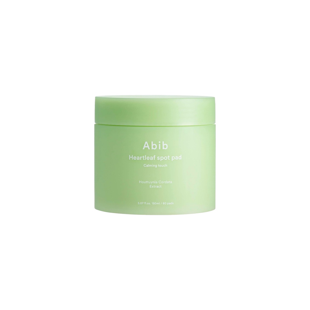 abib heartleaf spot pad calming touch 150ml/80pads