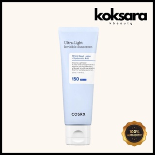 cosrx ultra-light invisible sunscreen spf 50+ pa++++ 50ml em Oferta na Shopee
