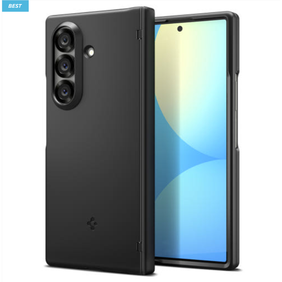 Spigen-Capa De Dobradiça Magnética Air Fit Pro Para galaxy z fold 7/Preta origin