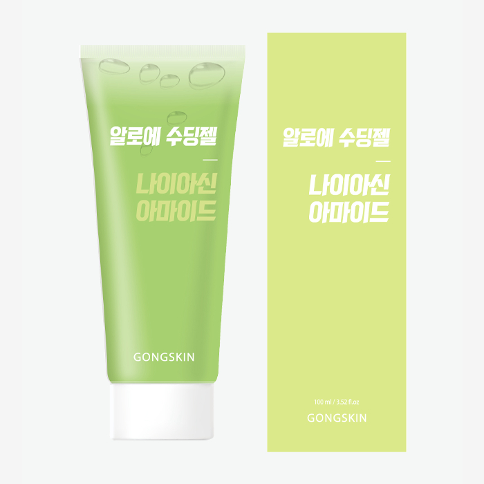 [Gongskin] Gel Calmante Aloe Niacinamida 100ml Cuidados Com A Pele Coreana