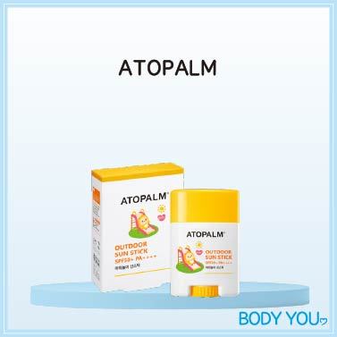 [ATOPALM] Protetor Solar Ao Ar Livre Para Crianças Fps50 + PA + 21g | Fácil De Aplicar , Resistente À Água , Seguro Pele