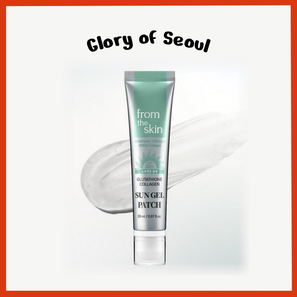 FROM THE SKIN Glutationa Colágeno Sun Gel Patch,, 20ml em Oferta na Shopee