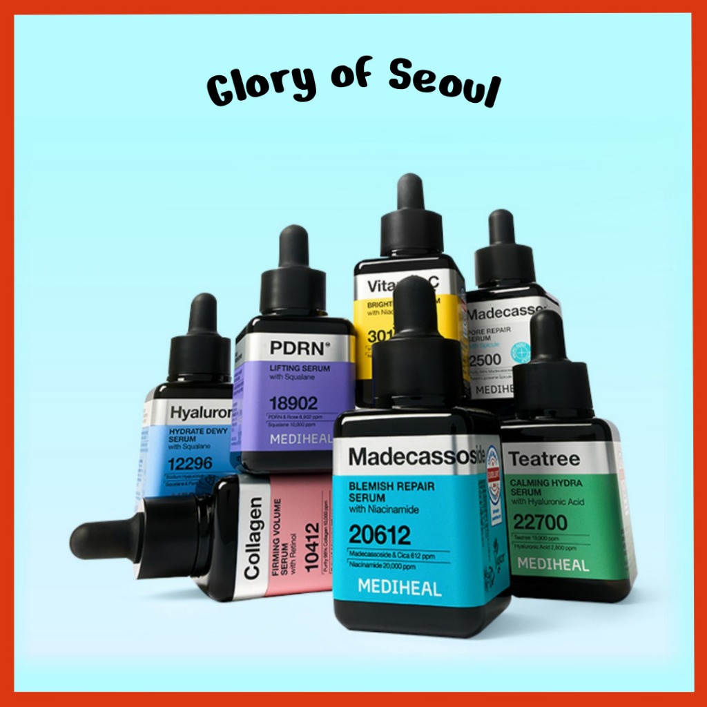 MEDIHEAL Serum (Vitamina C/Madecassoside/Teatree/MadeCassOSide Pore/Pdrn Lifting), (5 tipos), 40ml em Oferta na Shopee