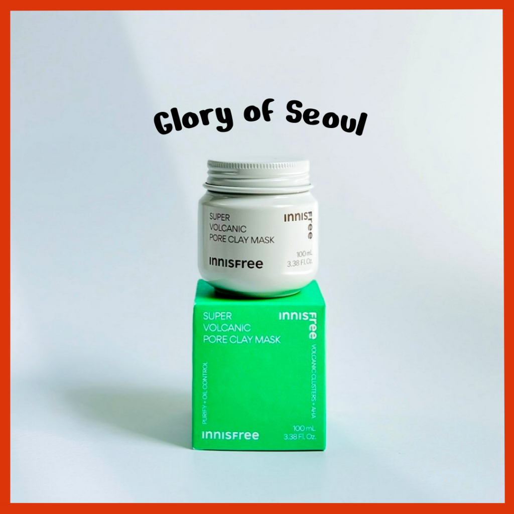 Innisfree Super Volcanic Pore Clay Mask 100mL / 3.38 Fl.Oz. em Oferta na Shopee