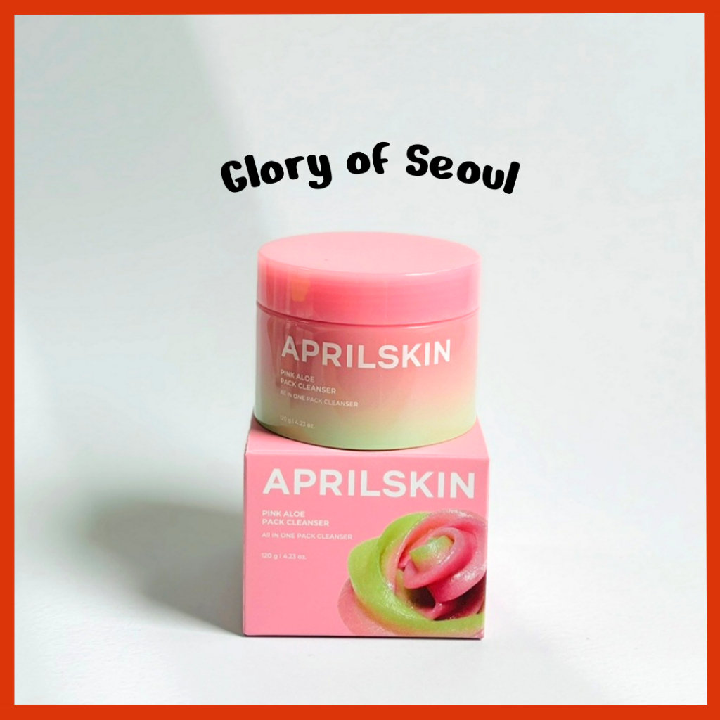 APRILSKIN Pink ALOE Pack Clenser 120g em Oferta na Shopee