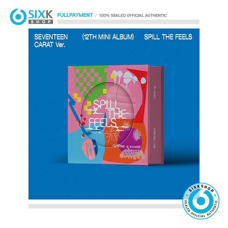 (CARAT ver) SEVENTEEN 12th Mini Album SPILL THE FEELS