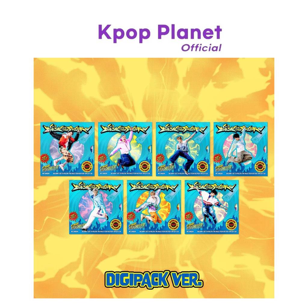 [Digipack ver.] NCT DREAM - 5th Album [Go Back To The Future]