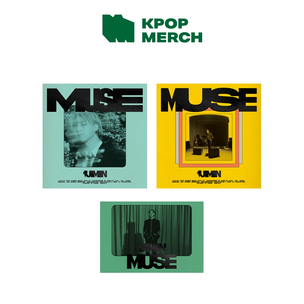 BTS Jimin - 2nd Solo Album [ Muse ] em Oferta na Shopee