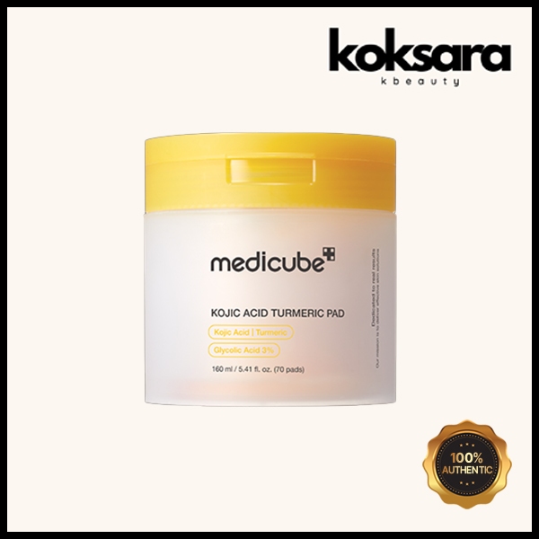 [NEW] Medicube Kojic Acid Turmeric Vita Toner Pad 160ml