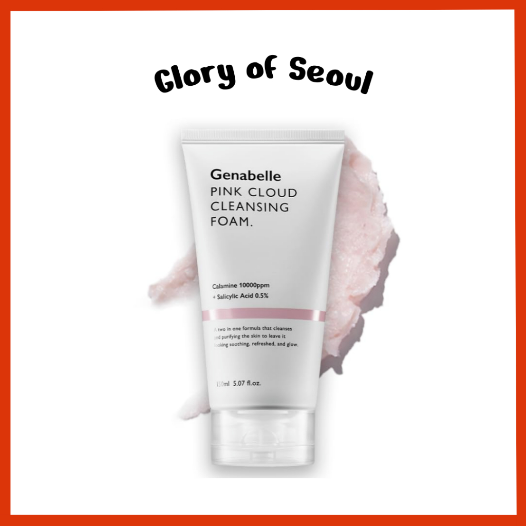 Espuma De Limpeza Genabelle Pink Cloud, 150ml em Oferta na Shopee