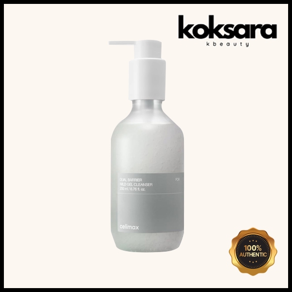 celimax dual barrier mild gel cleanser 200ml