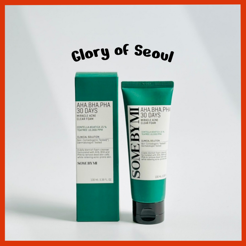 SOME BY MI AHA BHA PHA 30 Dias Espuma Transparente Para Acne Milagrosa 100ml em Oferta na Shopee