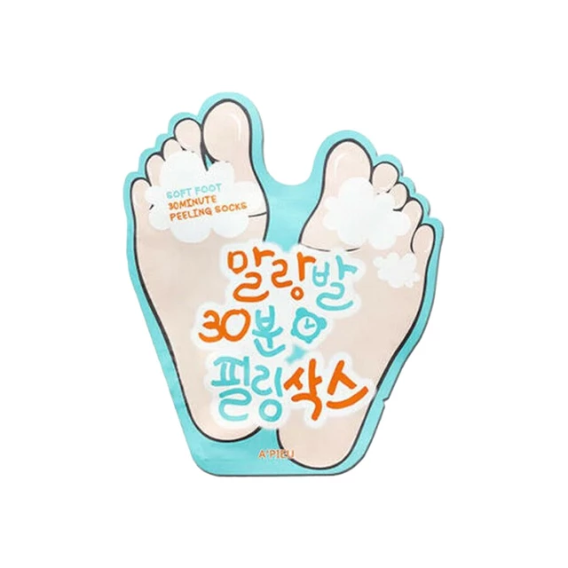 a’pieu soft foot 30 minute peeling socks 1ea