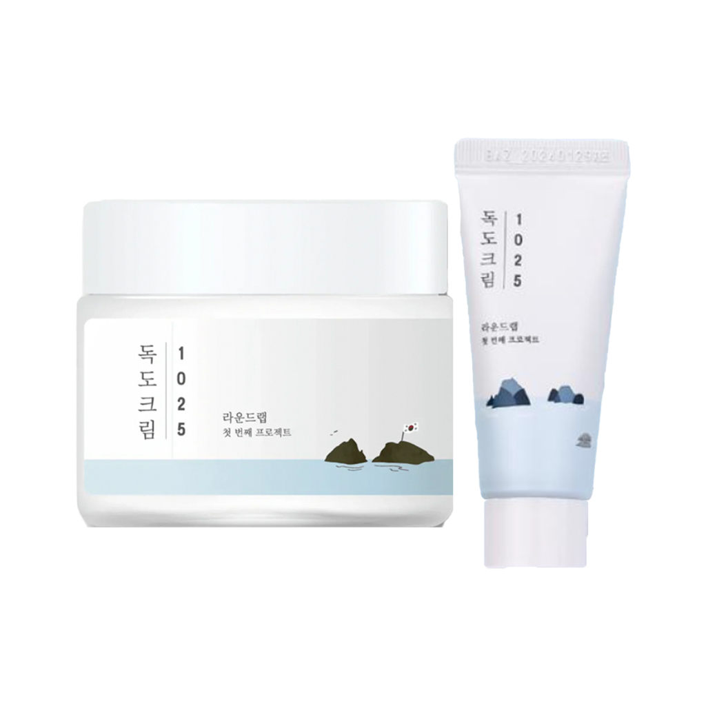 Round Lab 1025 Dokdo Cream 80ml/20ml - Beauty