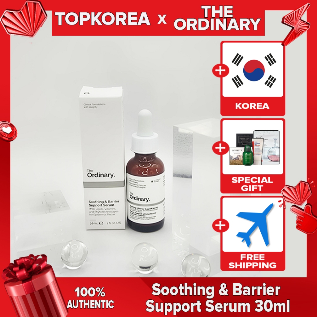 The Ordinary Soothing & Barrier Support Serum 30ml TOPKOREA Envio Da Coreia