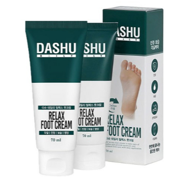 [K-BEAUTY] Creme Diário RELAX Para Pés DASHU