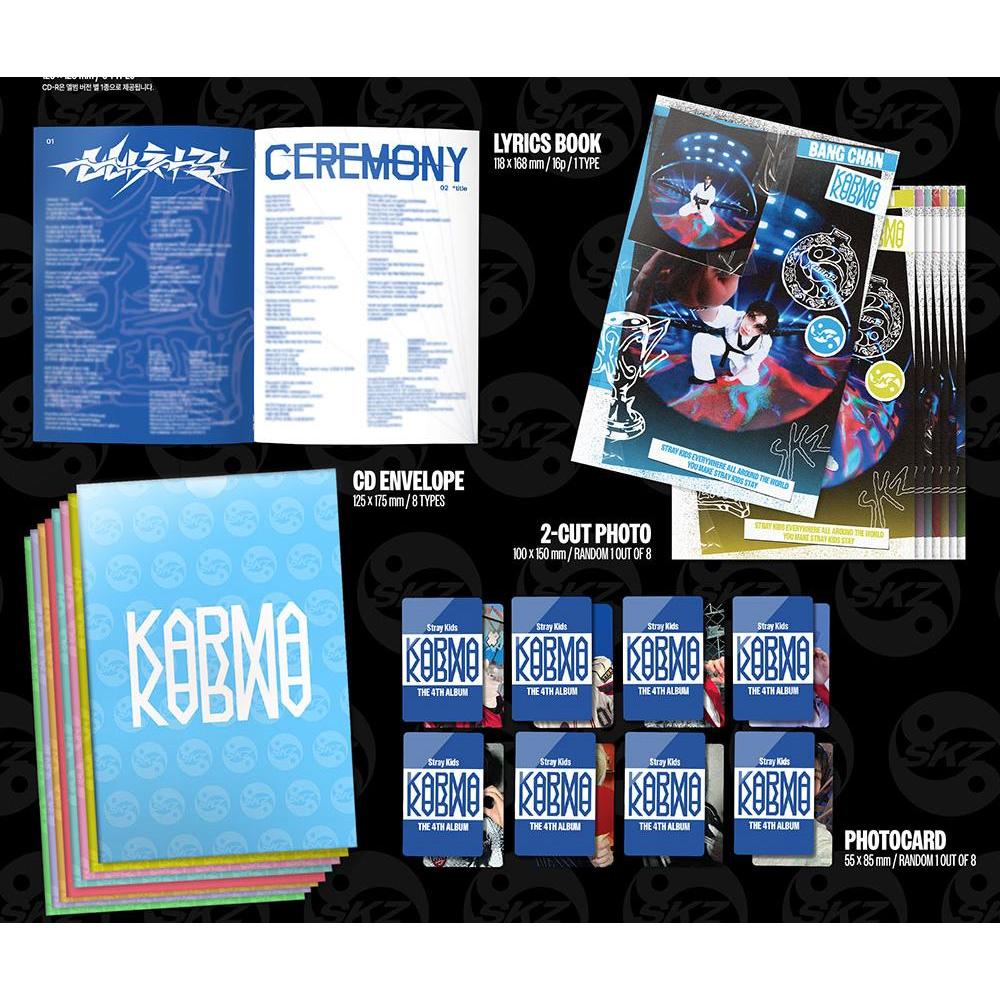 (ACCORDION VER.) Stray Kids - 4th Full Album [KARMA] — imagem 2 de 2