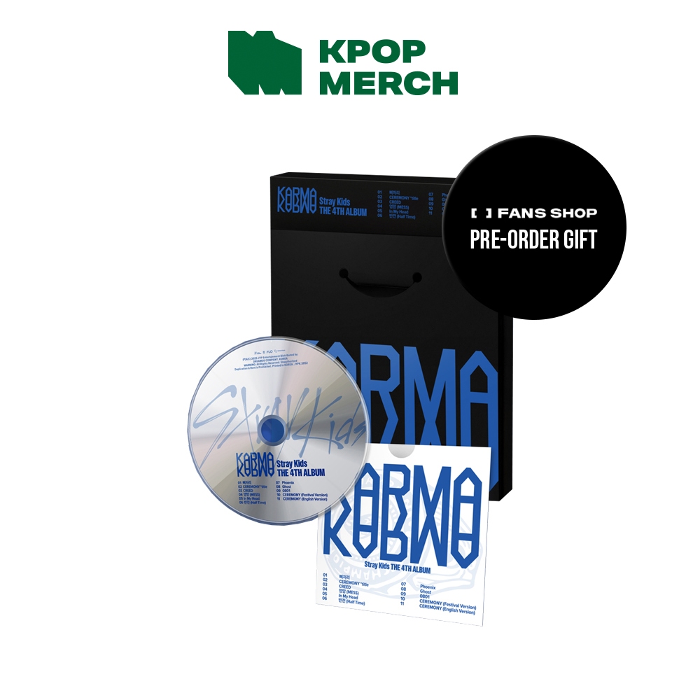 (FANS Shop POB) Stray kids - 4th album [ Karma ]_Compact ver em Oferta na Shopee