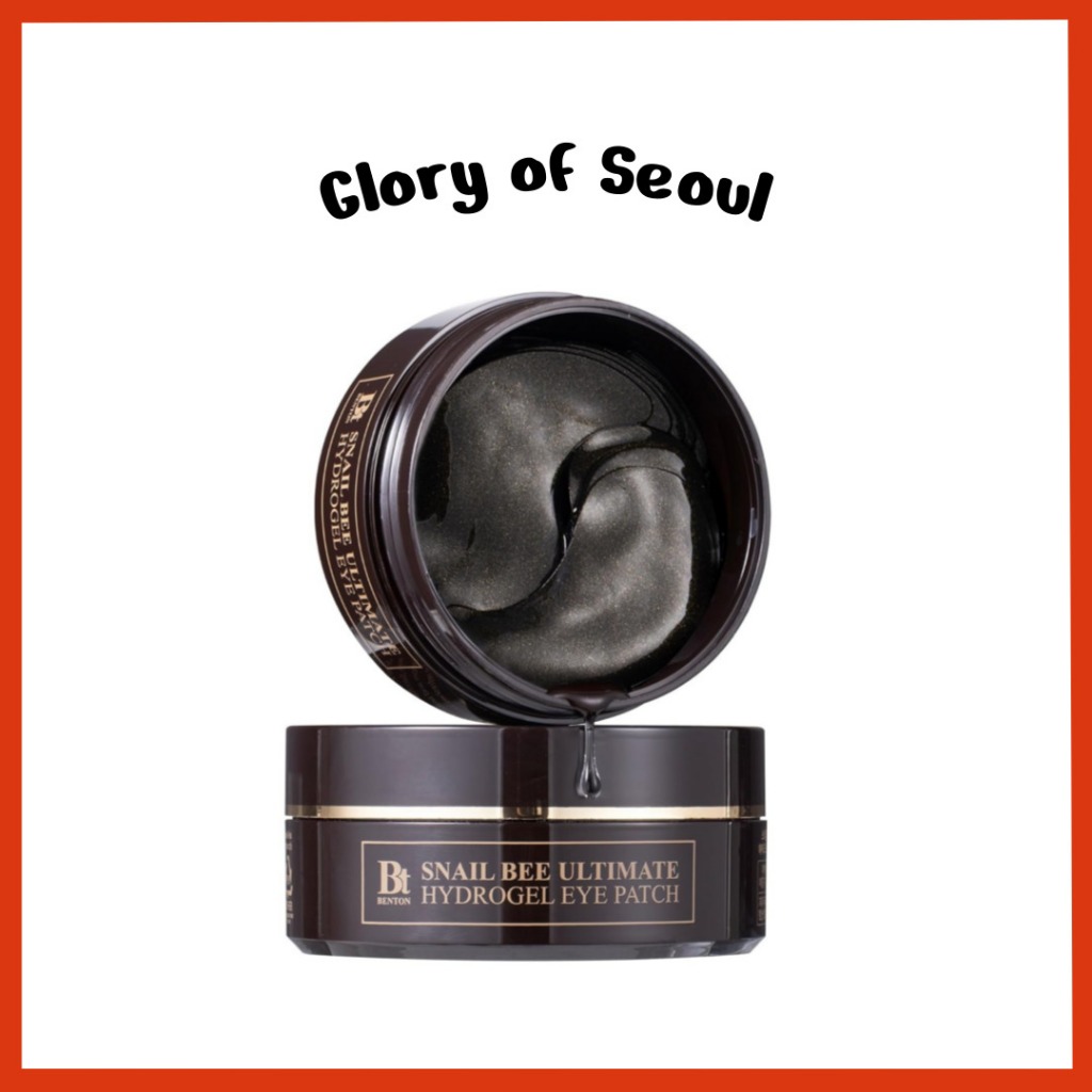 BENTON Mancha De Olho De Abelha De Caracol Ultimate Hydrogel (60pcs)-Manchas Hidratante | Mucin Eye Adesivos Reutilizáveis Para Os Olhos Resfriamento Dos em Oferta na Shopee