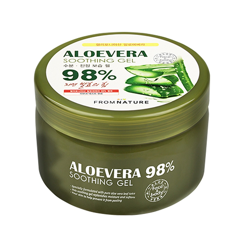 Da Natureza Fabricado Na Coreia Aloe Vera 98 % Gel Calmante 500g