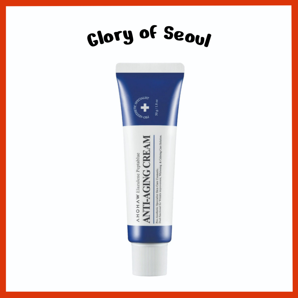 AHOHWA Creme antienvelhecimento de peptable Elazulene, 50g em Oferta na Shopee