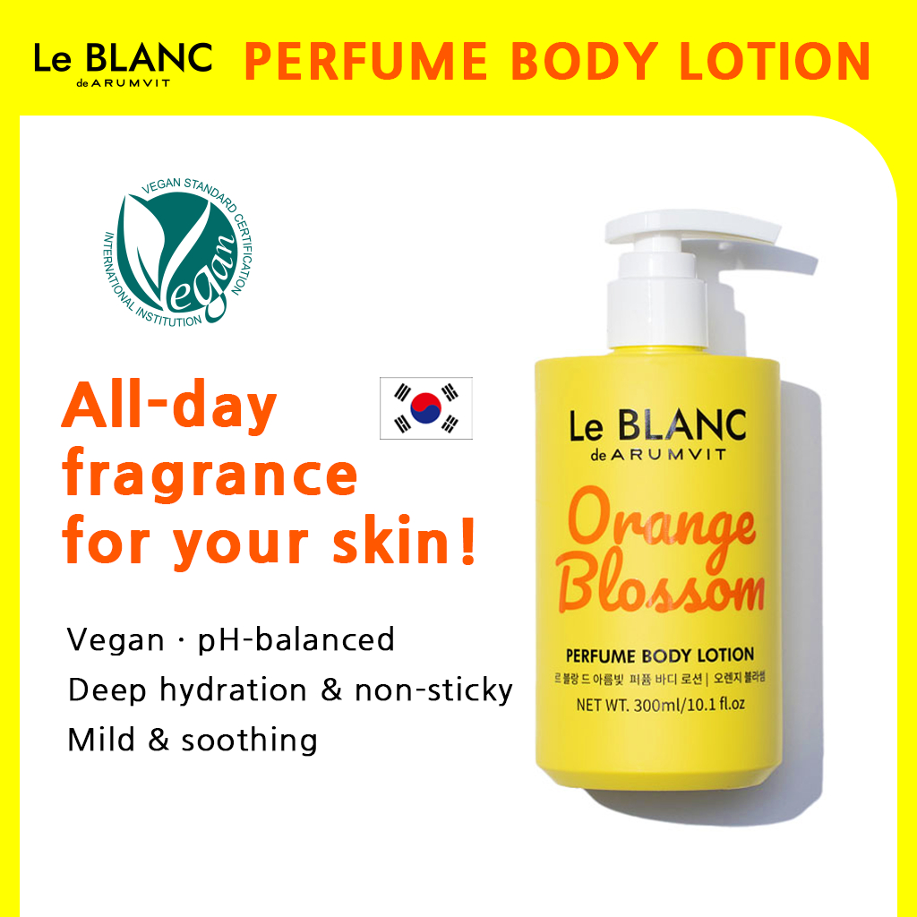 Loção Corporal Com Perfume Le BLANC Orange Blossom