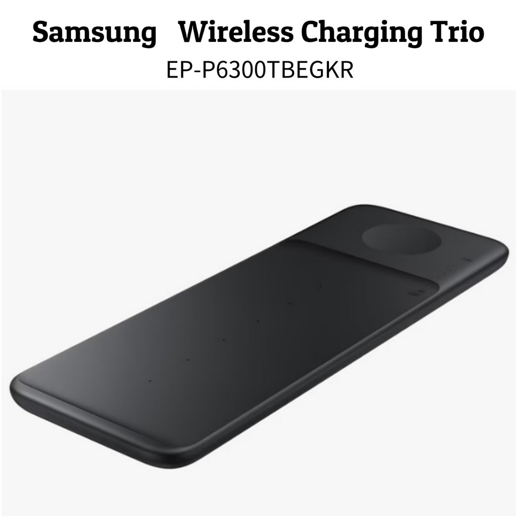 Samsung Genuine] Charging 3 wireless fast chargers at the same time![Black]