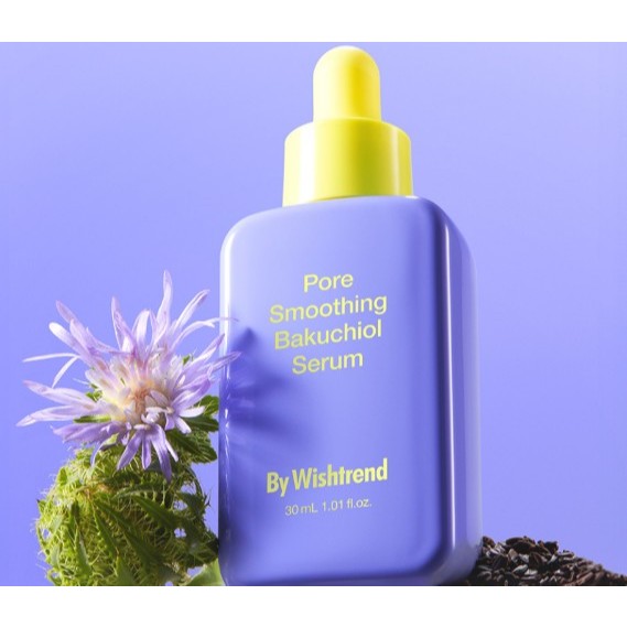 BY WISHTREND Pore Smoothing Bakuchiol Serum, 10ml / 30ml · foto 2