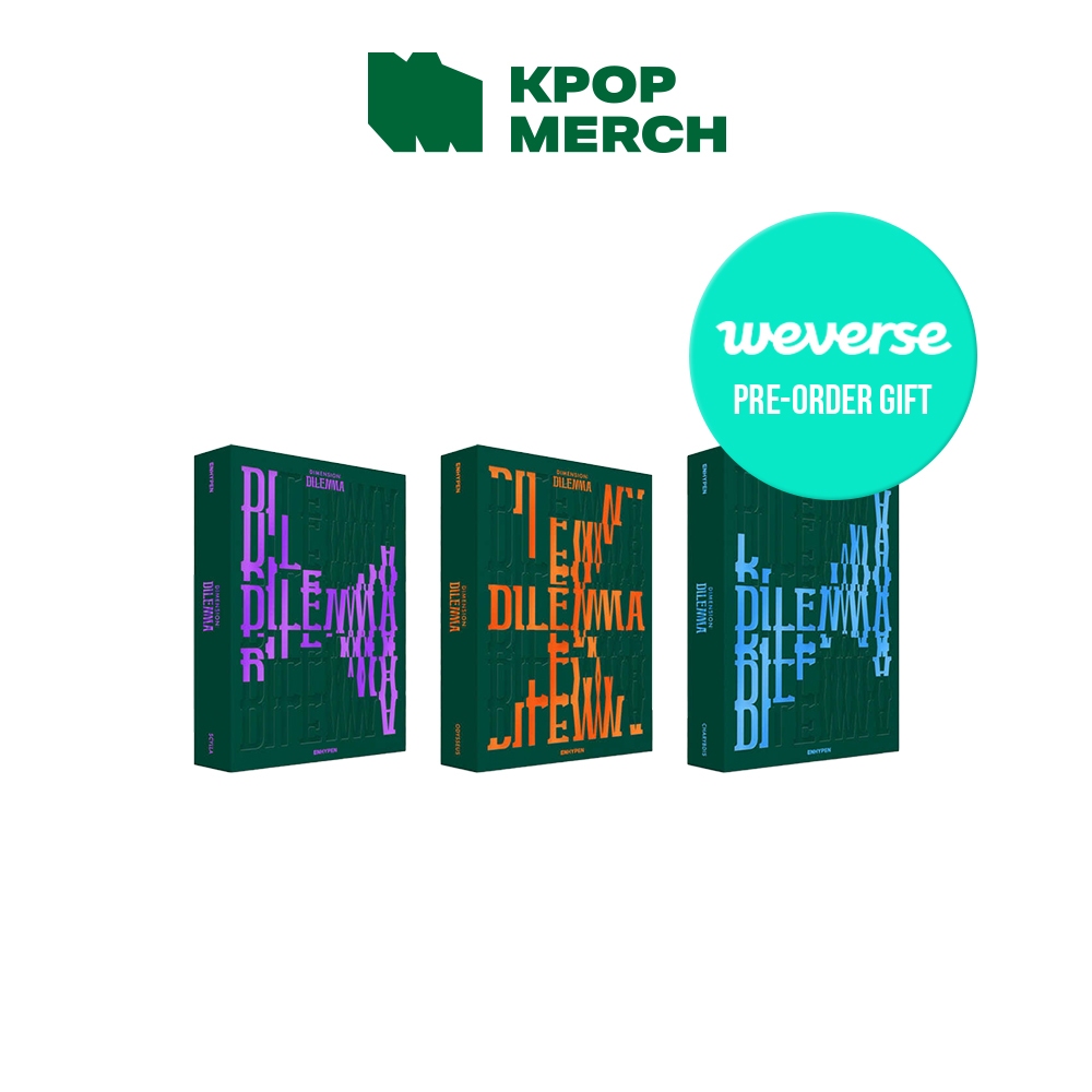 (Weverse POB) ENHYPEN - 1st Full Album [ Dimension Dilemma ] em Oferta na Shopee