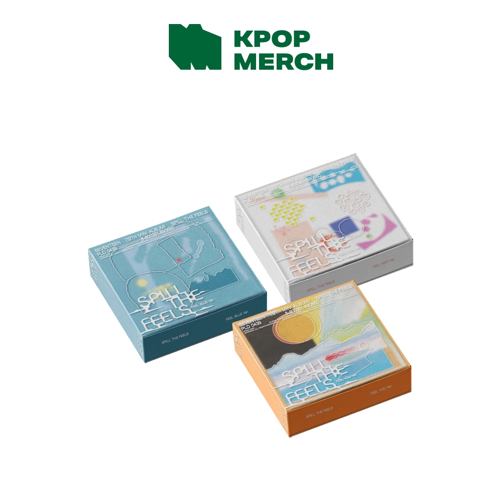 SEVENTEEN - 12th Mini Album [ Spill The Feels ] em Oferta na Shopee