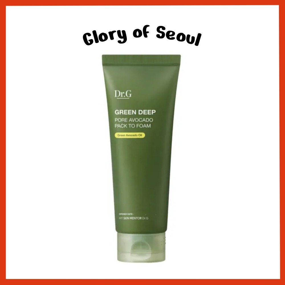 Pacote De Abacate DR.G Green Deep Pore Para Espuma 30ml , 150ml , 200ml em Oferta na Shopee