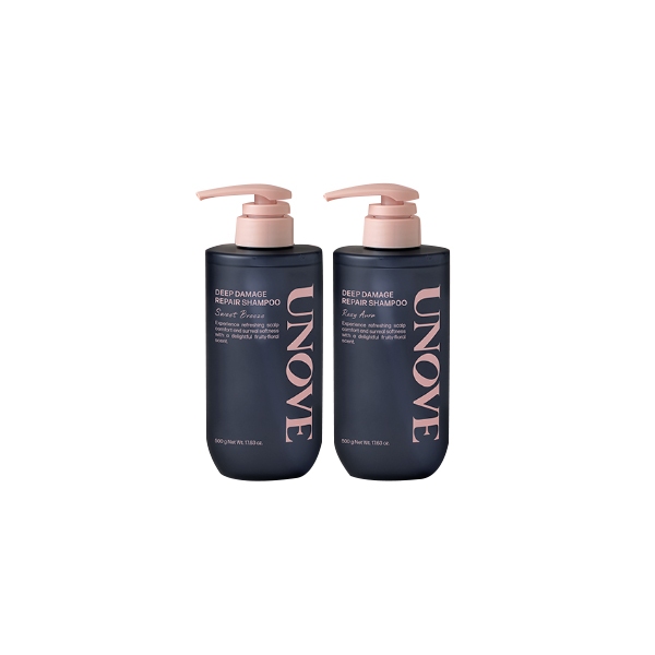 unove deep damage repair shampoo 500ml