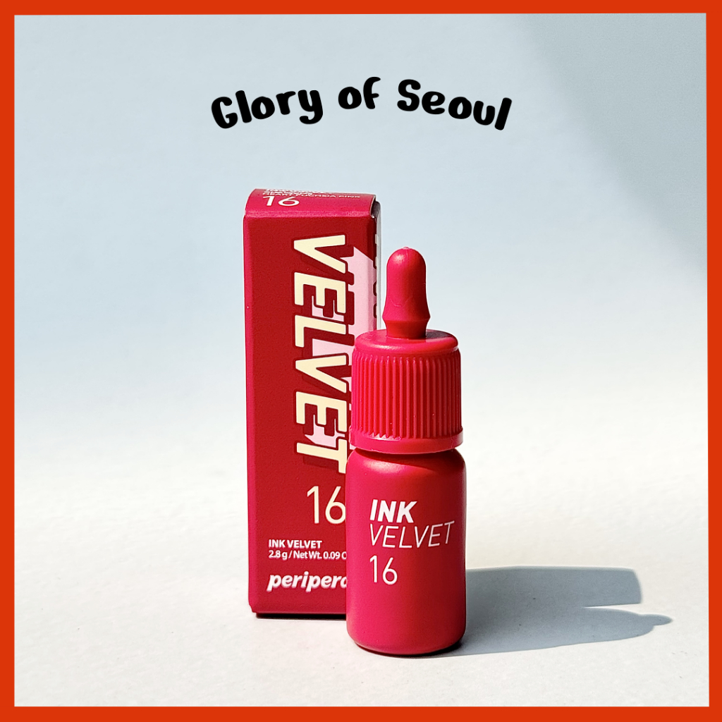 [MINI] PERIPERA Tinta The Velvet 16 (Heart Fuchsia Pink), 2.8g em Oferta na Shopee