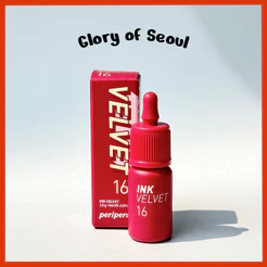 [MINI] PERIPERA Tinta The Velvet 16 (Heart Fuchsia Pink), 2.8g