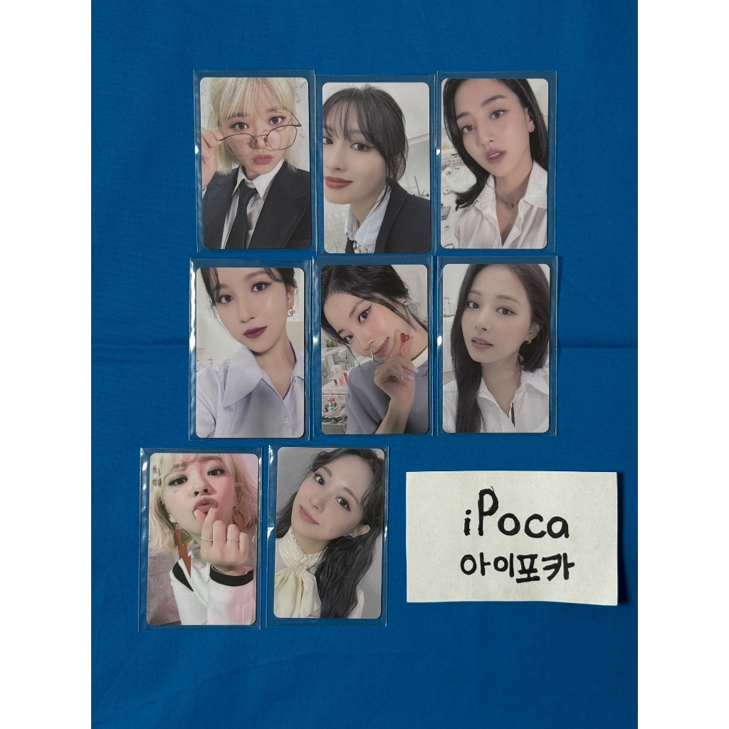 TWICE FORMULA OF LOVE RESULT FILE LUCKY DRAW POB PHOTOCARD