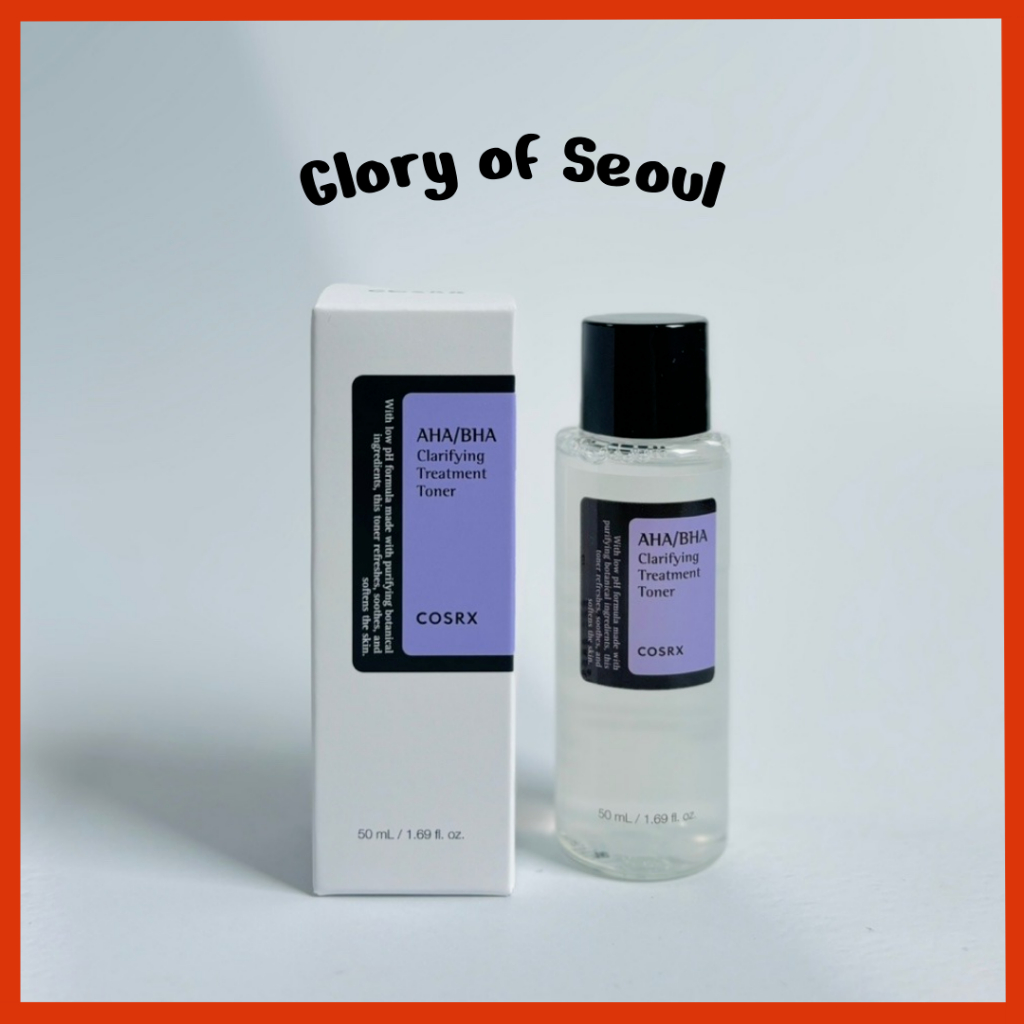 [MINI] COSRX AHA/BHA Treatment Toner 50ml em Oferta na Shopee
