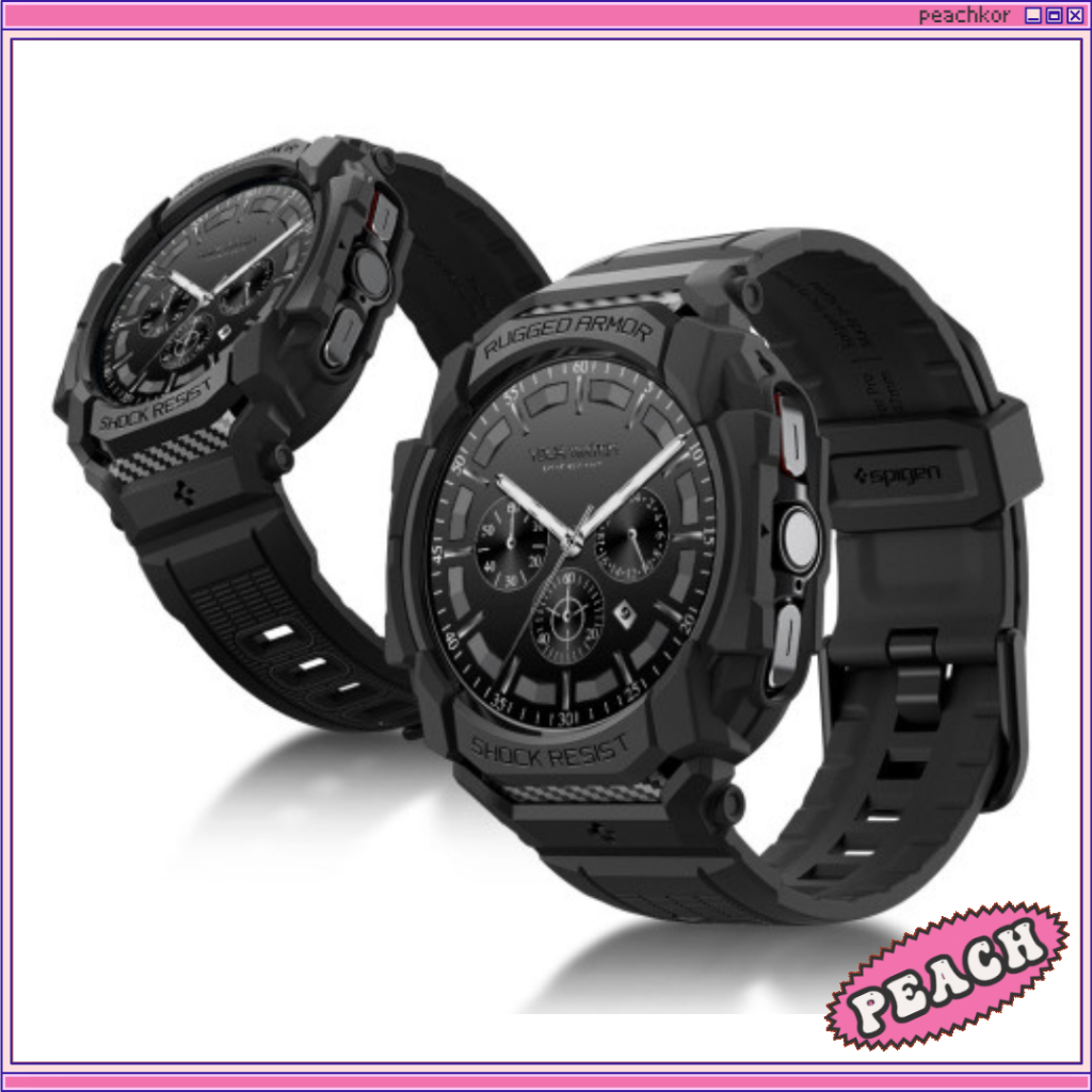 Relógio Spigen Galaxy 7/Ultra Caixa De Correia Armadura Robusta Pro (47mm/44mm/4