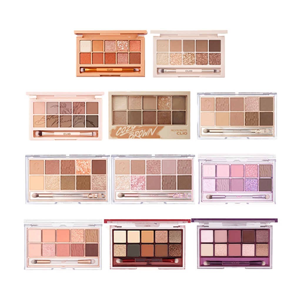 clio pro eye palette 11 types em Oferta na Shopee
