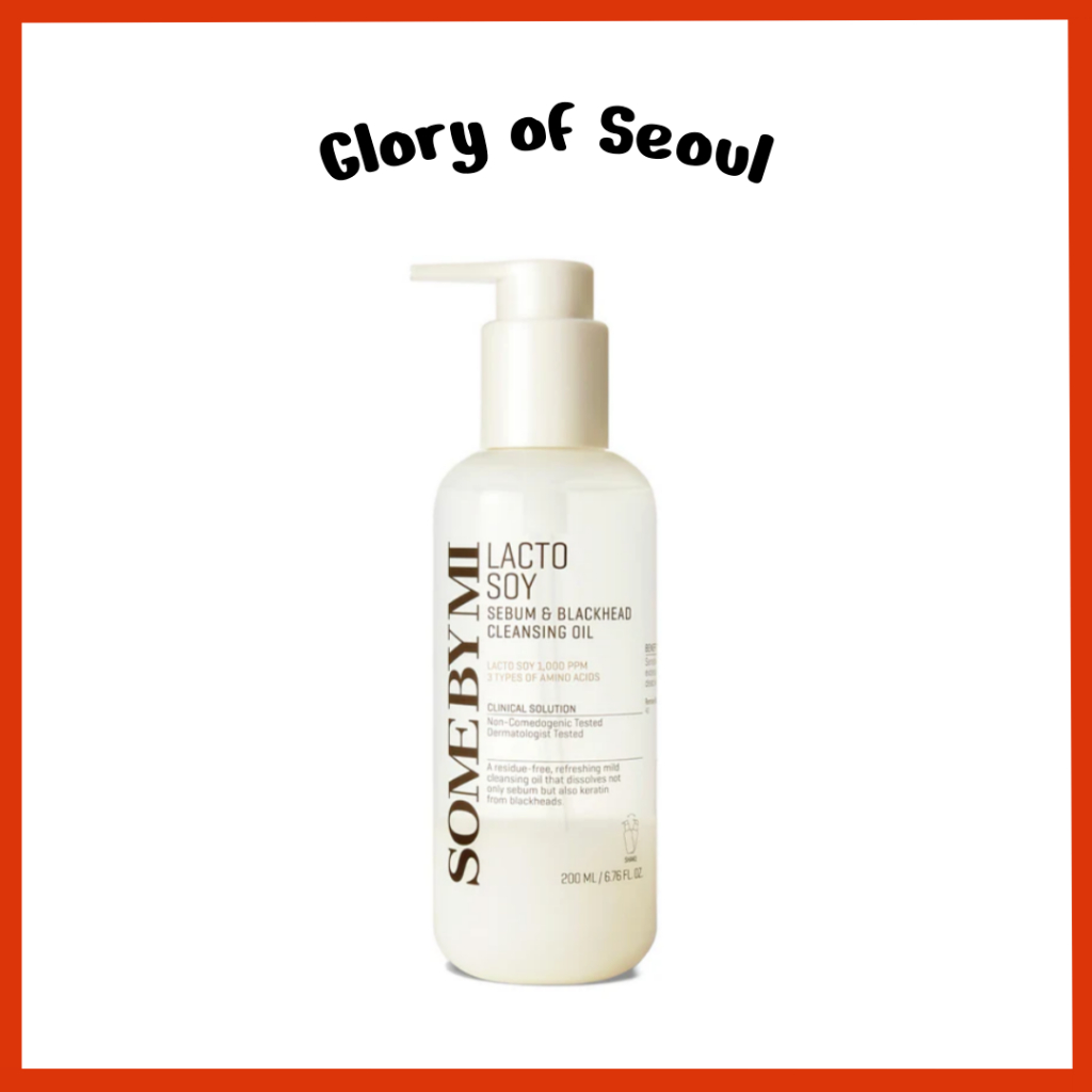 SOME BY MI lacto soja sebum e óleo de limpeza de cravos, 200ml